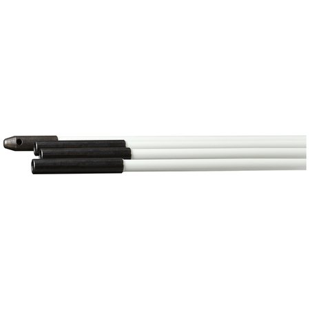 L.H. DOTTIE L.H. Dottie 1/4'' x 24' White Rod w/ Eye & Hook QS2524